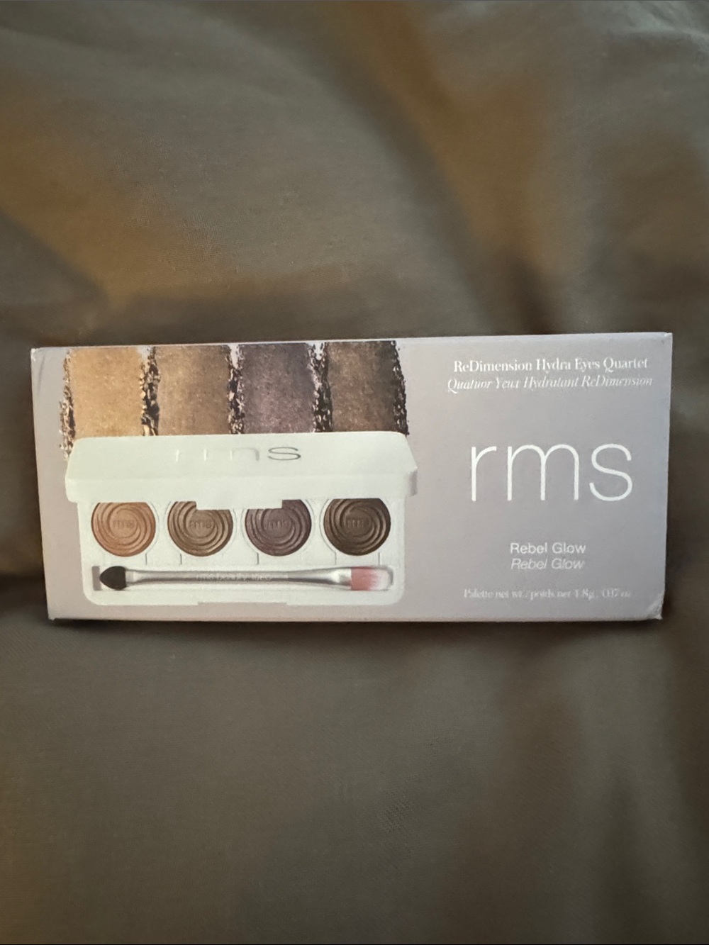 Beauty Rebel Glow Eyeshadow Quartet - Neutral Brown Tones